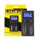 Lii-PD2 LCD Battery Charger for 18650 26650 21700 2-slot Lithium Battery+ 12V Car Socket Power Supply Charger Cable Male Plug Lii-PD2 LCD Battery Charger for 18650 26650 21700 2-slot Lithium Battery+ 12V Car Socket Power Supply Charger Cable Male Plug