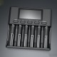 Lii-S6 18650 3.7V Lithium Charger 6 Slots LCD Screen Display Smartest Battery Charger US/EU Plug Lii-S6 18650 3.7V Lithium Charger 6 Slots LCD Screen Display Smartest Battery Charger US/EU Plug