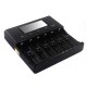 Lii-S6 18650 3.7V Lithium Charger 6 Slots LCD Screen Display Smartest Battery Charger US/EU Plug Lii-S6 18650 3.7V Lithium Charger 6 Slots LCD Screen Display Smartest Battery Charger US/EU Plug