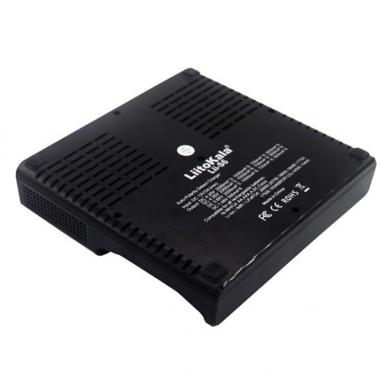 Lii-S6 18650 3.7V Lithium Charger 6 Slots LCD Screen Display Smartest Battery Charger US/EU Plug Lii-S6 18650 3.7V Lithium Charger 6 Slots LCD Screen Display Smartest Battery Charger US/EU Plug