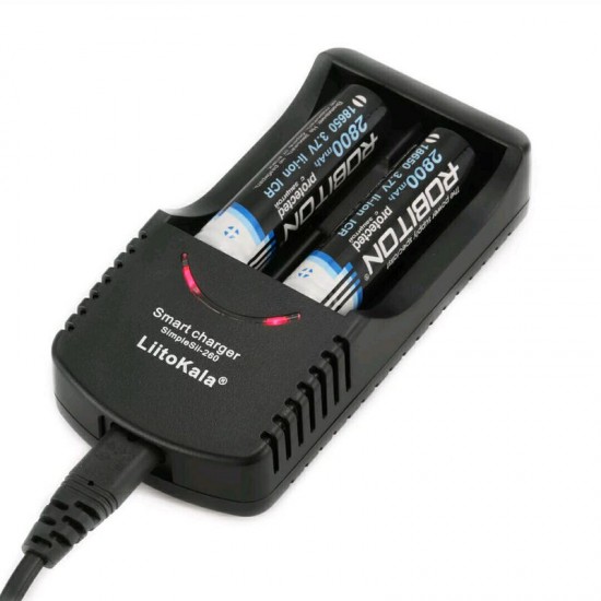 Sii-260 I2 Smart 18650 26650 Battery Charger for Li-ion/Ni-MH/Ni-CD Battery