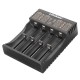 Lii-402 Micro USB DC 5V 4Slots 18650/26650/16340/14500 Battery Charger