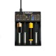 Lii-402 Micro USB DC 5V 4Slots 18650/26650/16340/14500 Battery Charger Lii-402 Micro USB DC 5V 4Slots 18650/26650/16340/14500 Battery Charger