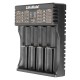 Lii-402 Micro USB DC 5V 4Slots 18650/26650/16340/14500 Battery Charger