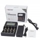 C4-12 LCD Display USB Rapid Intelligent Li-ion/IMR/Ni-MH Battery Charger 4Slots US Plug