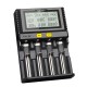 New C4-12 LCD Adjustable Intelligent Battery Charger 4 Slots Multiple Battery For 18650 26650 AAA Li-ion Ni-MH Ni-Cd Battery