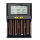 New C4-12 LCD Adjustable Intelligent Battery Charger 4 Slots Multiple Battery For 18650 26650 AAA Li-ion Ni-MH Ni-Cd Battery