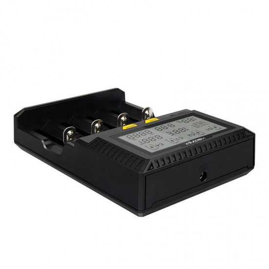 New C4-12 LCD Adjustable Intelligent Battery Charger 4 Slots Multiple Battery For 18650 26650 AAA Li-ion Ni-MH Ni-Cd Battery