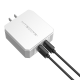 UA42Q 2-Port Quick Charge USB 2.0 & 3.0 Power Adapter US Plug AC Powercable Charger UA42Q 2-Port Quick Charge USB 2.0 & 3.0 Power Adapter US Plug AC Powercable Charger