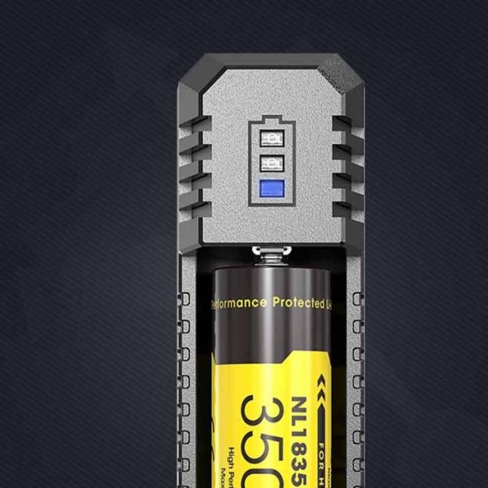 UI1 Single-Slot Intelligent USB Lithium-ion Battery Charger For 18650 18350 20700 21700 ETC UI1 Single-Slot Intelligent USB Lithium-ion Battery Charger For 18650 18350 20700 21700 ETC
