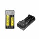 UI2 Dual-Slot Intelligent USB Lithium-ion Battery Charger For 18650 18350 20700 21700 ETC