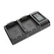 ULM10 PRO Dual Slots Port USB Digital Battery Charger For Leica Camera Battery BP-SCL5 ULM10 PRO Dual Slots Port USB Digital Battery Charger For Leica Camera Battery BP-SCL5