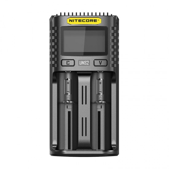 UMS2 USB Battery Charger LCD Screen Smart Charger For 26650 18650 21700 16340 18350 UMS2 USB Battery Charger LCD Screen Smart Charger For 26650 18650 21700 16340 18350