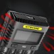 UMS4 USB Battery Charger LCD Screen Smart 3Modes Charging For Almost All Battery Types UMS4 USB Battery Charger LCD Screen Smart 3Modes Charging For Almost All Battery Types
