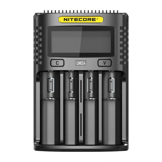 UMS4 USB Battery Charger LCD Screen Smart 3Modes Charging For Almost All Battery Types UMS4 USB Battery Charger LCD Screen Smart 3Modes Charging For Almost All Battery Types