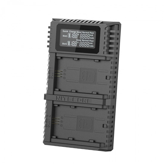 USN4 PRO Dual Slots Port USB Digital Battery Charger for Sony Camera Battery NP-FZ100 USN4 PRO Dual Slots Port USB Digital Battery Charger for Sony Camera Battery NP-FZ100