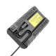 USN4 PRO Dual Slots Port USB Digital Battery Charger for Sony Camera Battery NP-FZ100 USN4 PRO Dual Slots Port USB Digital Battery Charger for Sony Camera Battery NP-FZ100