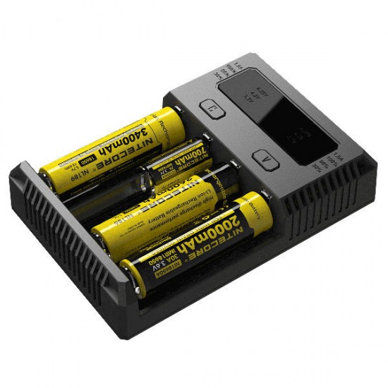 NEW I4 Intelligent Smart Li-ion/IMR/LiFePO4 Battery Battery Charger For Almost all Battery Types