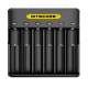 Q6 SIX SLOT 2A Universal Li-ion/IMR Battery Charger For 18650 16340 RCR123A 14500 18350 Q6 SIX SLOT 2A Universal Li-ion/IMR Battery Charger For 18650 16340 RCR123A 14500 18350