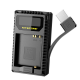 UL109 Digital Dual Slot USB Travel Battery Charger For LEICA D-LUX TYP109 Camera UL109 Digital Dual Slot USB Travel Battery Charger For LEICA D-LUX TYP109 Camera