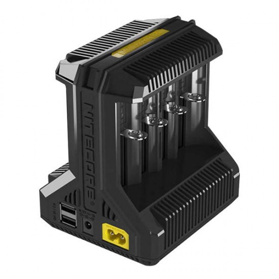 i8 Multi-Slot 5V USB Intelligent Li-ion/IMR/Ni-MH Battery Charger For Almost all Battery Model