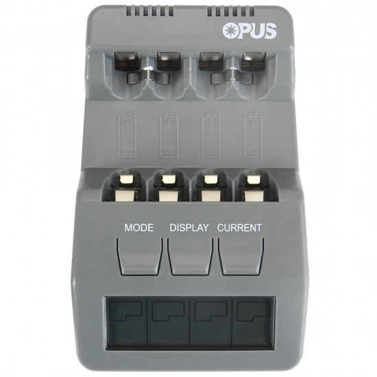 BT-C700 LCD Digital Smart Battery Charger 4 Slots Charger EU/US Plug For Flashlight Battery