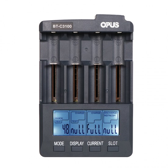 BT-C3100 V2.2 4Slots LCD Display Smart Intelligent Universal Battery Charger BT-C3100 V2.2 4Slots LCD Display Smart Intelligent Universal Battery Charger