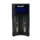 SW-3 LCD Display Micro-USB Output Rapid Smart Battery Charger 2Slots