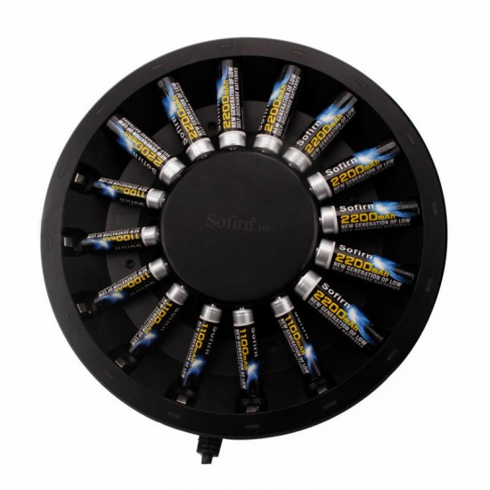 16 Slots Smart Battery Charger With Indicator Light For AA AA NiMH NiCd Rechargeable Batteries Chargers 16 Slots Smart Battery Charger With Indicator Light For AA AA NiMH NiCd Rechargeable Batteries Chargers