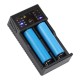 Rich HG2 USB Port Multifunction Smart Battery Charger For 18650 26650 AA AAA 2Slots