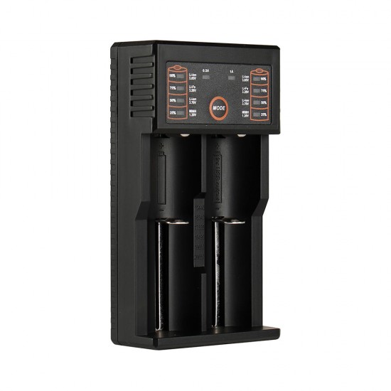 Rich HG2 USB Port Multifunction Smart Battery Charger For 18650 26650 AA AAA 2Slots Rich HG2 USB Port Multifunction Smart Battery Charger For 18650 26650 AA AAA 2Slots