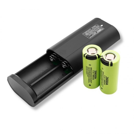 26650 Li-on Battery Charger Portable Power Bank Travel Camping Hiking USB Battery Charger