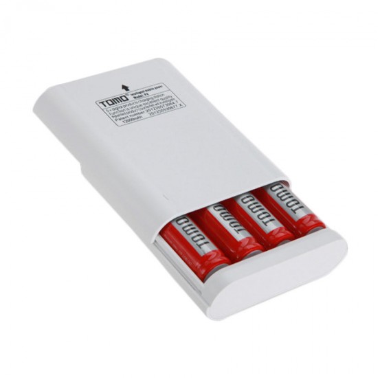 P4 4 x 18650 Li-ion Battery Charger DIY Portable Charger Power Bank External Mobile Dual Output