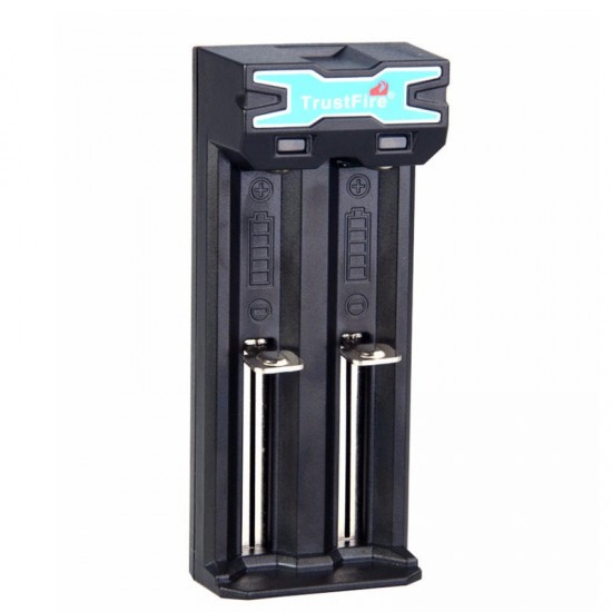 TR-016 Universal Micro USB Battery Charger 2 Slots For 18650 26650 More Batteries TR-016 Universal Micro USB Battery Charger 2 Slots For 18650 26650 More Batteries