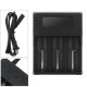 TR-018 Intelligent Fast 3 Slots Li-ion Battery Charger LED Indicate for 23650 26650 21700 20700 14500 18650 18350 Battery TR-018 Intelligent Fast 3 Slots Li-ion Battery Charger LED Indicate for 23650 26650 21700 20700 14500 18650 18350 Battery