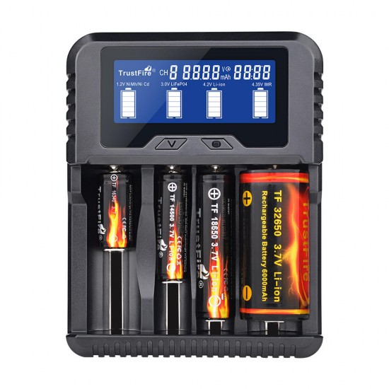 TR-020 QC3.0 Quick Charge Universal USB Charging Battery Charger TR-020 QC3.0 Quick Charge Universal USB Charging Battery Charger