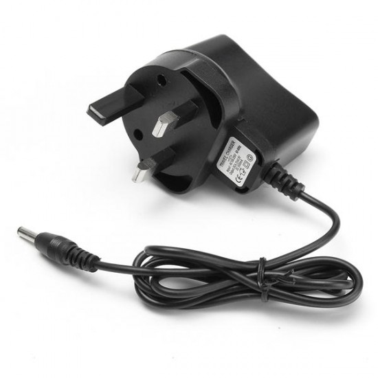 Universal 3.5mm UK Plug Charger For LED Flashlight Headlight 93.5cm