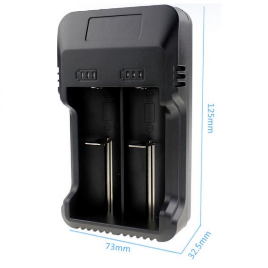 ZH220E 18650 26650 2 Slots Intelligent Battery Charger ZH220E 18650 26650 2 Slots Intelligent Battery Charger