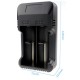 ZH220E 18650 26650 2 Slots Intelligent Battery Charger