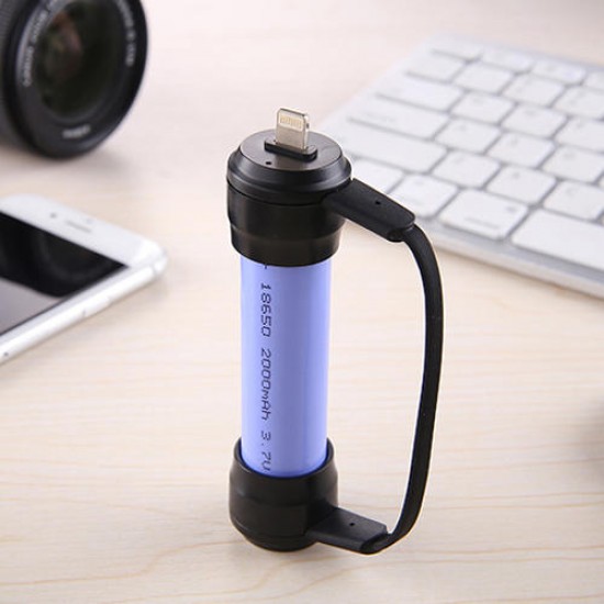 XC01 Mini Magnetic Emergency Charger Portable USB 18650 Battery Charger for Mobile Phone