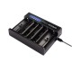 MC6 High Effective Micro USB li-ion/IMR/INR/ICR Battery Charger 6Slots