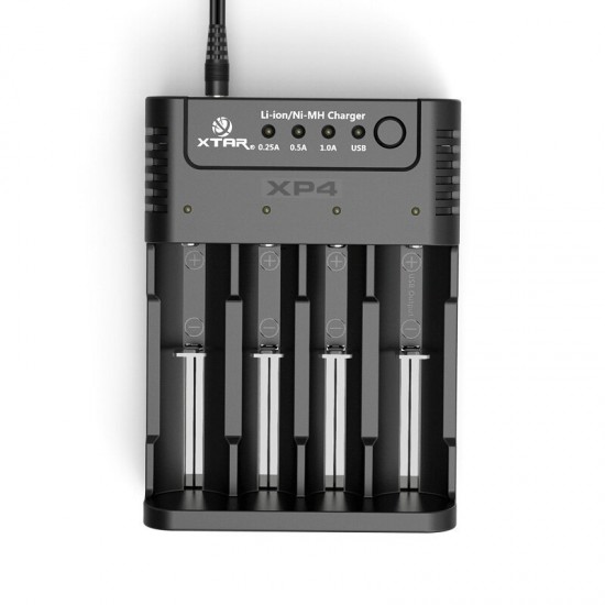 XP4 4Slots HD LCD Screen Current Optional USB Charging Battery Charger & USB Power Bank XP4 4Slots HD LCD Screen Current Optional USB Charging Battery Charger & USB Power Bank