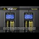 VC2 Charger With LCD Screen Display For 18650 26650 Battery