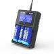 VC4 LCD Screen USB Battery Charger For 18650 26650 14500 Battery VC4 LCD Screen USB Battery Charger For 18650 26650 14500 Battery