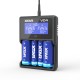 VC4 LCD Screen USB Battery Charger For 18650 26650 14500 Battery VC4 LCD Screen USB Battery Charger For 18650 26650 14500 Battery