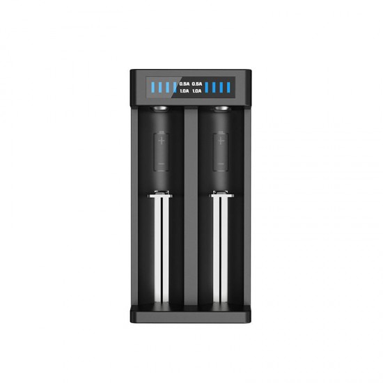 MC2 Plus 2 Slots Current Optional 1A*2 Rapid Smart 18650 26650 20700 Battery Charger Adjustable MC2 Plus 2 Slots Current Optional 1A*2 Rapid Smart 18650 26650 20700 Battery Charger Adjustable