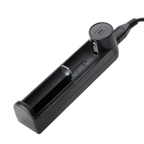 C1 Single Slot USB Rechargeable Lithium Battery Charger Multi-functional Intelligent Charger for 18650/26650/21700/14500 Battery C1 Single Slot USB Rechargeable Lithium Battery Charger Multi-functional Intelligent Charger for 18650/26650/21700/14500 Battery
