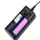 Q2 Double Slot USB Rechargeable Lithium Battery Charger Multi-functional Intelligent Charger for 18650/26650/21700/AAA Battery Q2 Double Slot USB Rechargeable Lithium Battery Charger Multi-functional Intelligent Charger for 18650/26650/21700/AAA Battery