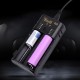 Q2 Double Slot USB Rechargeable Lithium Battery Charger Multi-functional Intelligent Charger for 18650/26650/21700/AAA Battery