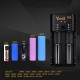 Q2 Double Slot USB Rechargeable Lithium Battery Charger Multi-functional Intelligent Charger for 18650/26650/21700/AAA Battery